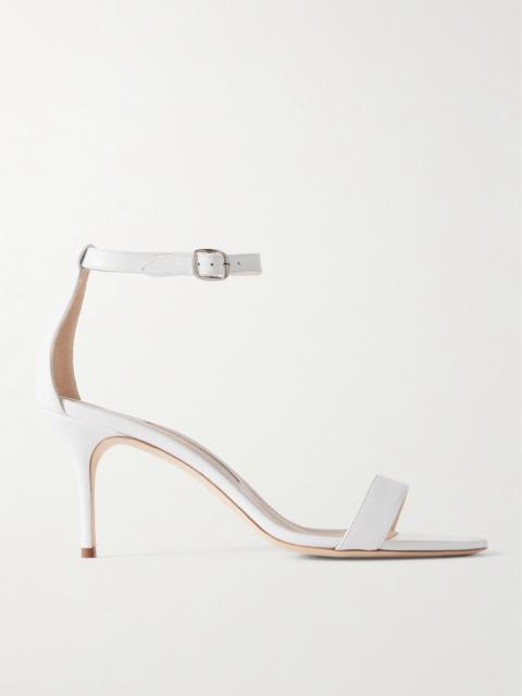 Manolo Blahnik Chaos 70 Leather Sandals