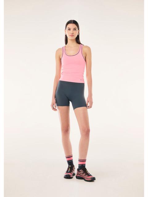 P.E NATION SPECTRUM SCOOP TANK IN PINK LEMONADE & ASPHALT