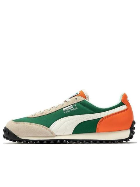 PUMA 사이트맵 빠른 라이더 꿈 '베이지 그린 오렌지' 393993-01