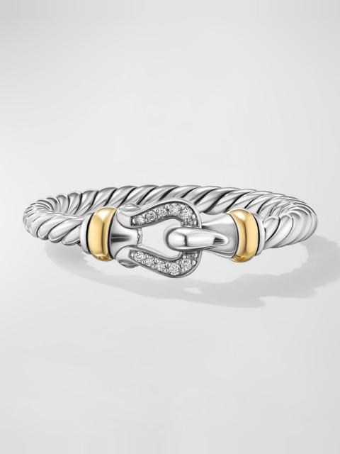 DAVID YURMAN Petite Buckle Ring, 2mm