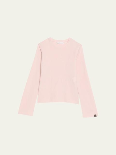 Max Mara Studio Cashmere Diamond Knit Sweater