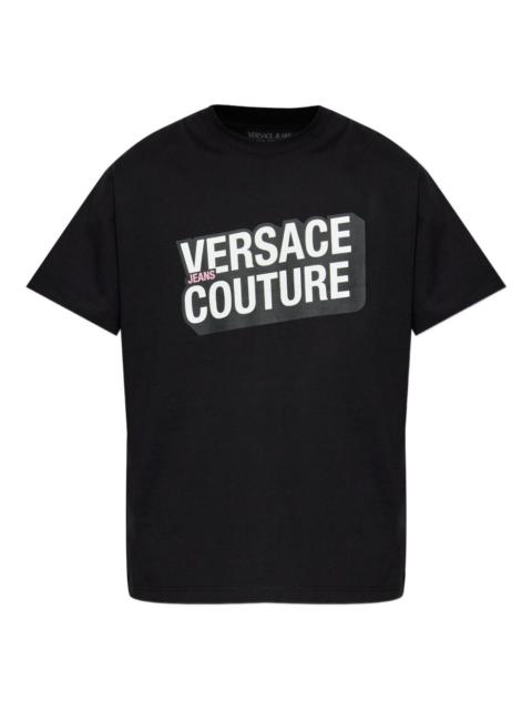 VERSACE JEANS COUTURE logo-print T-shirt