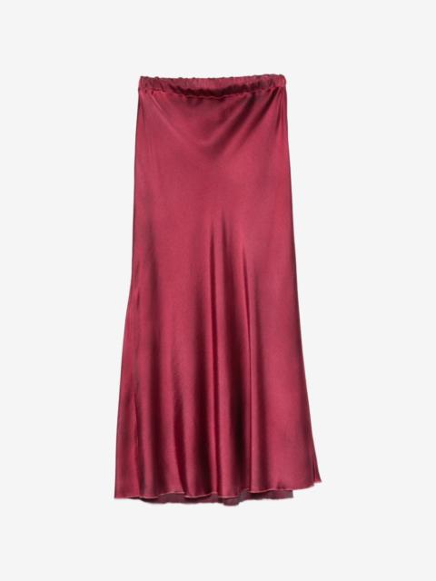 Avant Toi elasticated-waist midi skirt