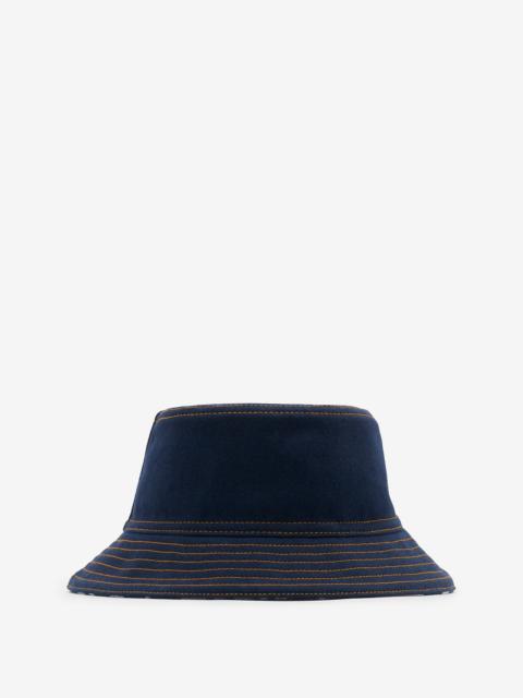 Burberry Reversible Denim Bucket Hat