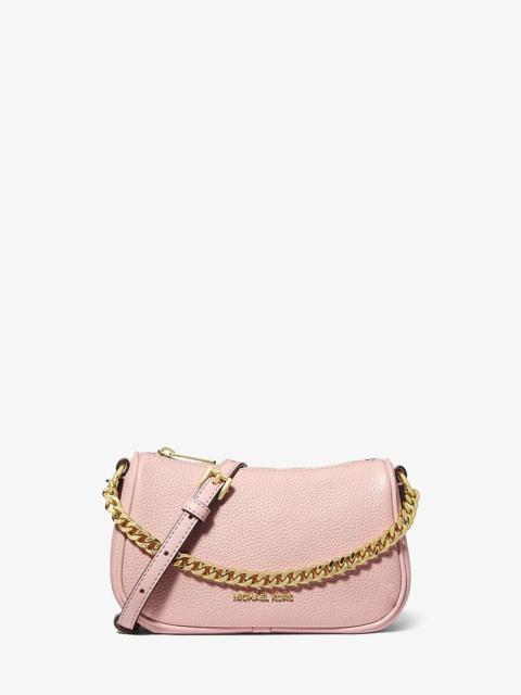 MICHAEL KORS Carmela Small Pebbled Leather Convertible Crossbody Bag