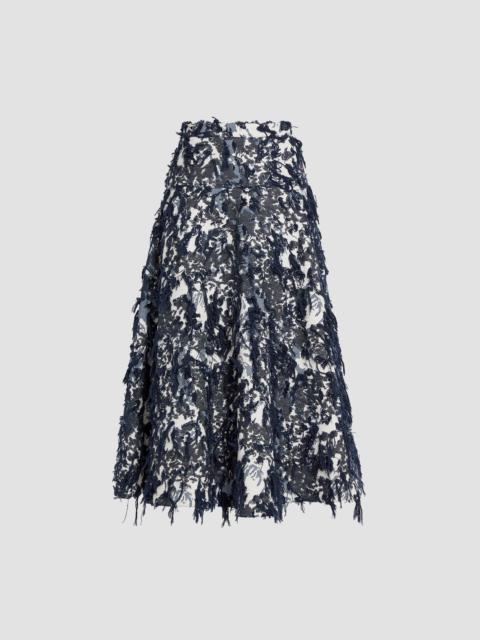 A-LINE MIDI SKIRT