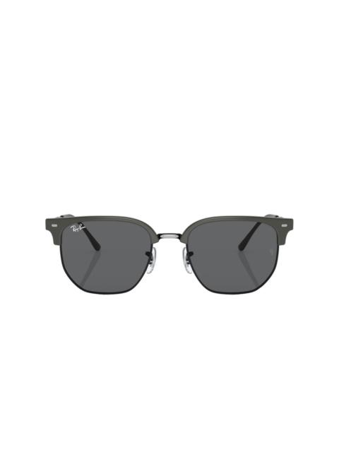 Ray-Ban Clubmaster tinted sunglasses