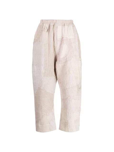 By Walid Gerald linen cropped pants
