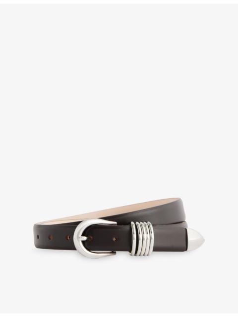 DÉHANCHE Hollyhock Leather Belt