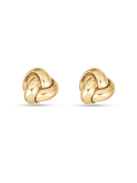 STONE AND STRAND Puffed Knot Studs