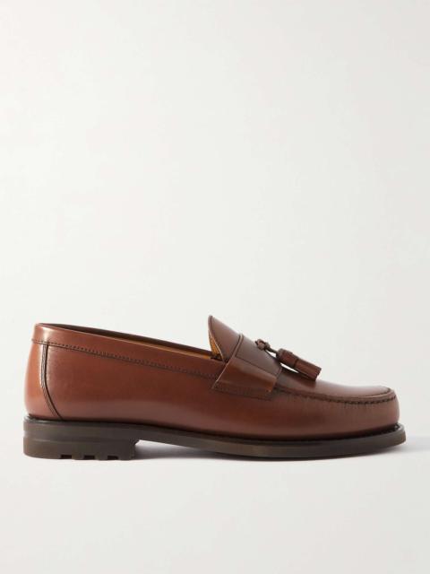 Brunello Cucinelli Tasselled Leather Loafers
