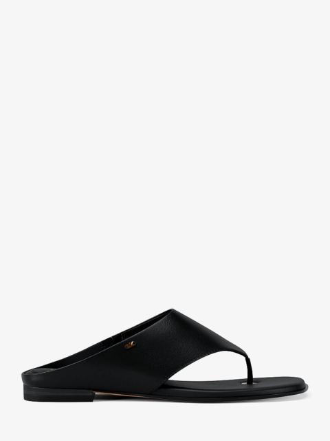 MICHAEL KORS Alster Leather Thong Sandal