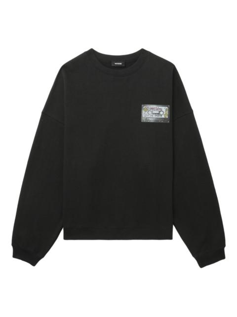 We11done graphic-print sweatshirt