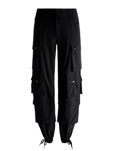 Alice + Olivia OLYMPIA MID RISE BAGGY CARGO PANTS