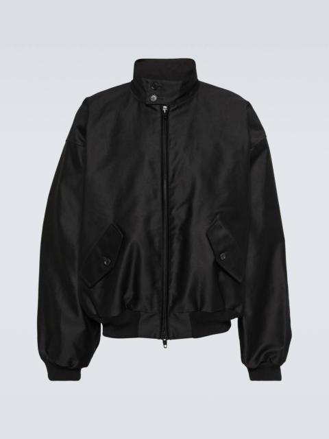 BALENCIAGA Harrington cotton bomber jacket