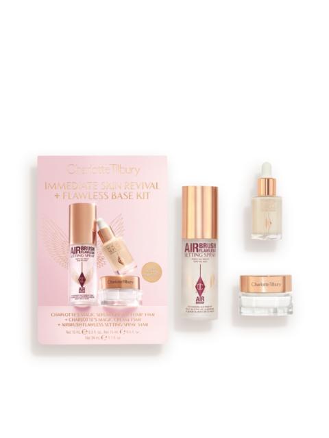 Charlotte Tilbury IMMEDIATE SKIN REVIVAL + FLAWLESS BASE KIT HYDRATE & PRIME ICONS KIT