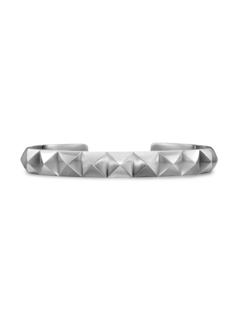 DAVID YURMAN Men's Pyramid Cuff Bracelet in Sterling Silver, 9.3MM - Silver