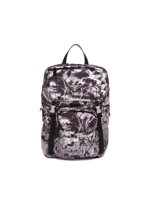 Prada Printed Re-Nylon backpack