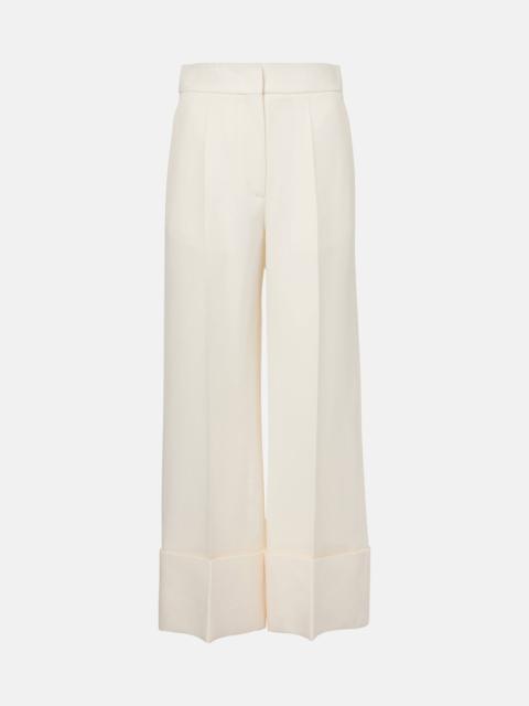 Crepe Couture wide-leg pants