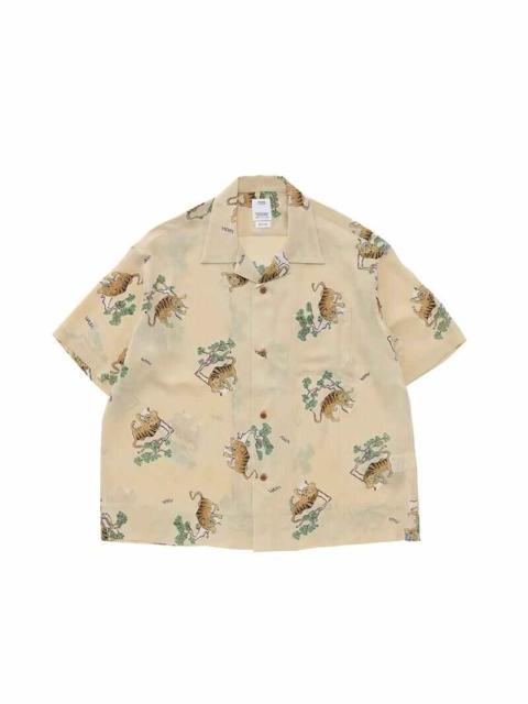visvim COPA SHIRT S/S TORA (SILK) YELLOW