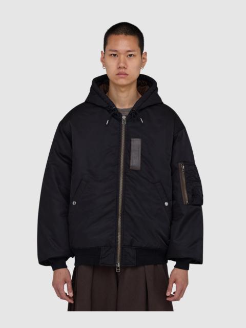 FrizmWORKS Active MA-1 hooded parka jacket