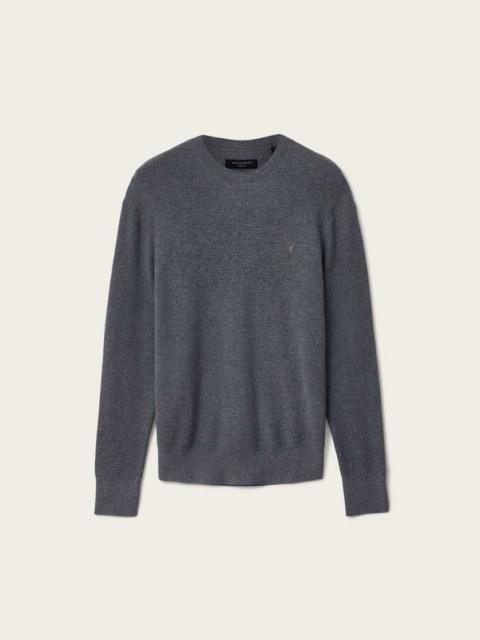 ALLSAINTS ASPEN CREW NECK WAFFLE SWEATER