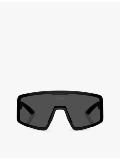Prada PS B07S 1BO06F Irregular Injected Sunglasses