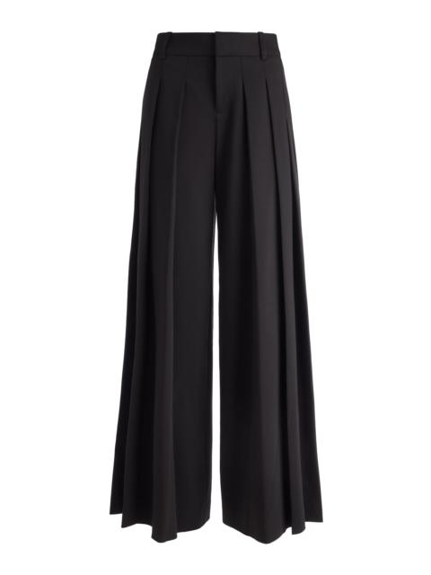 Alice + Olivia BLAIRE ULTRA LOW RISE PLEATED PANT