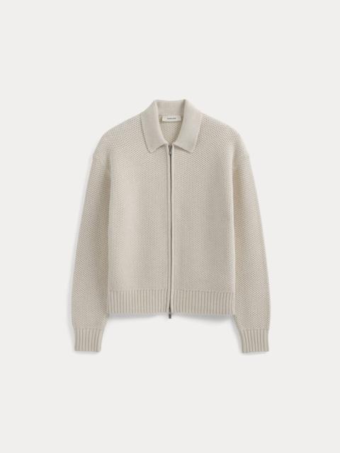 EVERLANE HONEYCOMB SWEATER JACKET