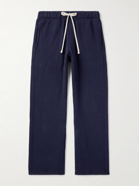LES TIEN Heavyweight Structured-Fleece Cotton-Jersey Sweatpants