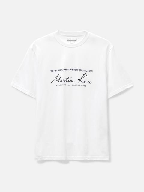 Martine Rose Martine Rose – Classic S/S T-Shirt White