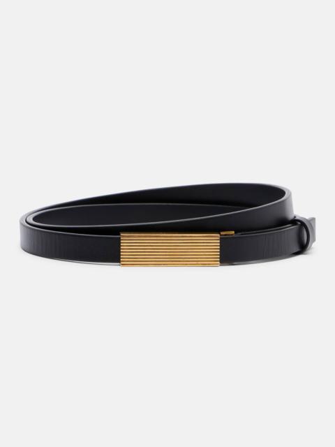 KHAITE Empire leather belt