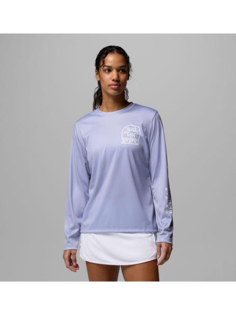 Columbia Women's PFG Tidal Tee Palm Waves Long Sleeve Shirt