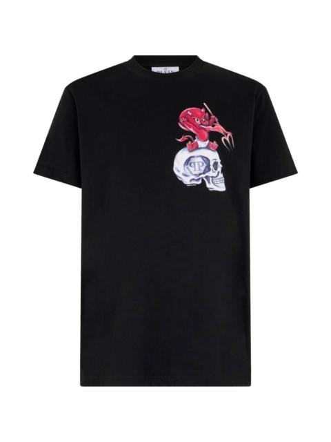 PHILIPP PLEIN printed round-neck T-shirt