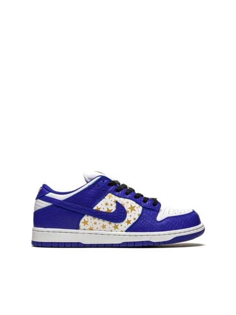 x Supreme SB Dunk Low "Stars/Hyper Blue" sneakers