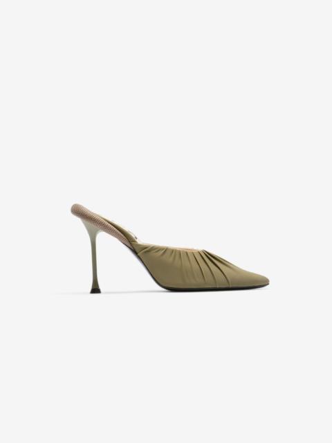 N°21 MESH-TRIMMED MULES