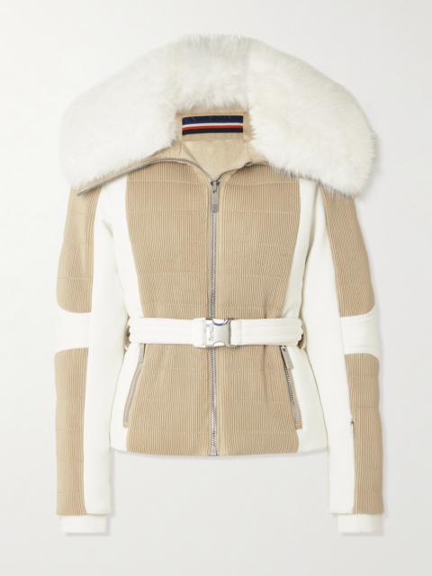 Fusalp Gitu Belted Two-tone Ski Jacket