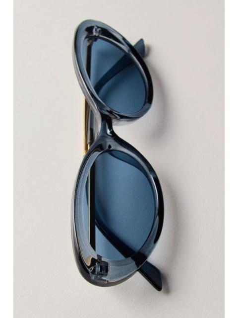 FREE PEOPLE Mae Oval Sunglasses