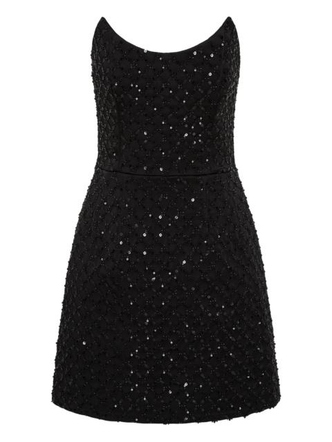 REBECCA VALLANCE Rebecca Vallance Neve Sequin-embellished Mini Dress