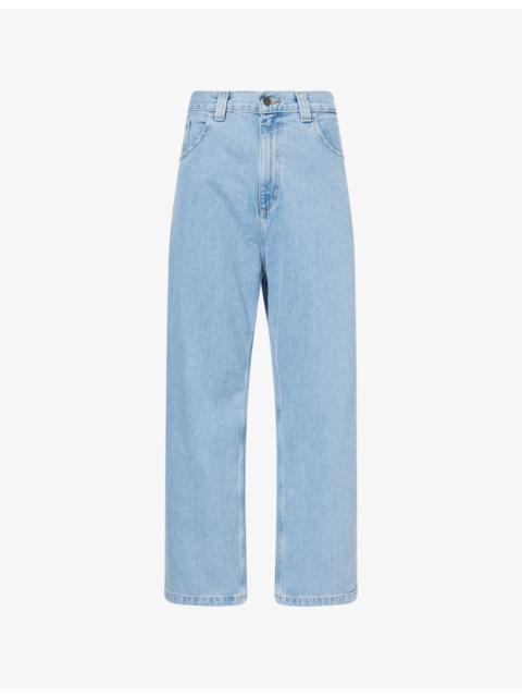 Carhartt Brandon Wide-Leg Denim Jeans