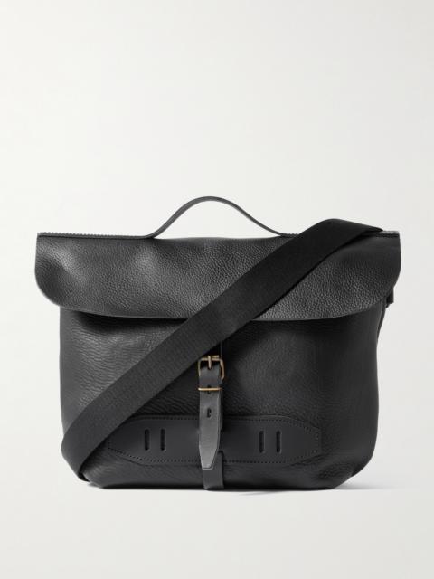 Bleu de Chauffe Lucien Full-Grain Leather Messenger Bag