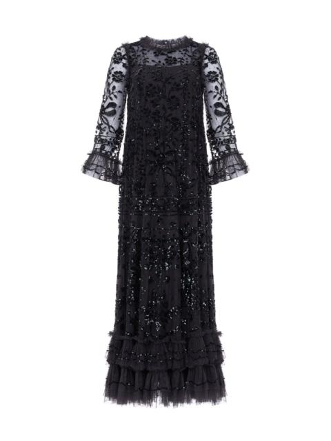Needle & Thread Celia Long Sleeve Ankle Gown