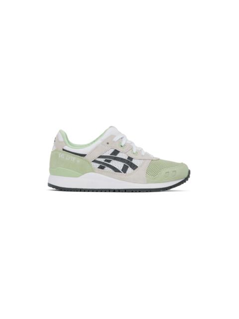 Asics Green & Off-White GEL-LYTE III OG Sneakers