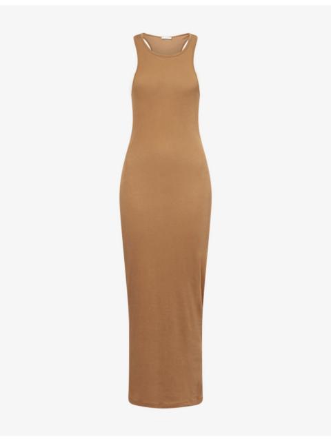 entire studios Muscle Tank Stretch-Cotton Midi Dress