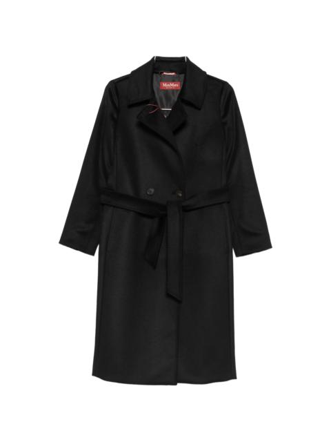 Max Mara Studio Max Mara Studio Bcollag Belted Double-breasted Coat