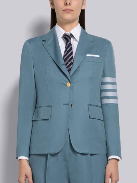 Thom Browne Cotton Twill 4-Bar Back Tab Sport Coat