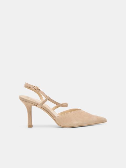 dolce vita KAMRA HEELS CAMEL SUEDE