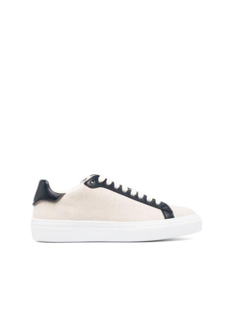 FABIANA FILIPPI canvas leather sneakers