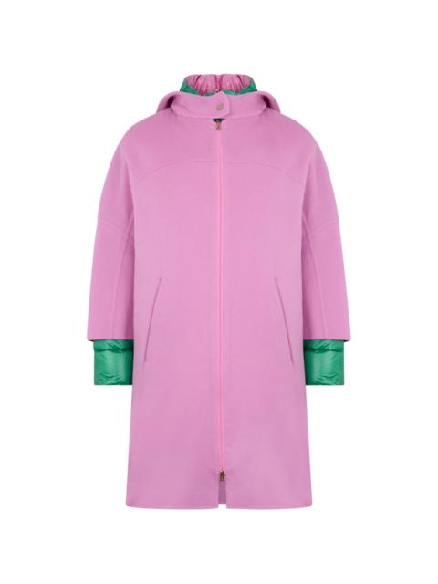 Herno zip-up hooded coat