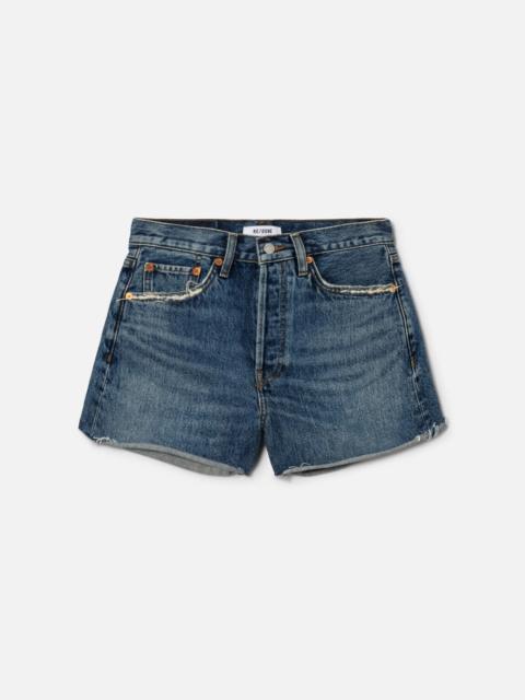 RE/DONE A Frame Short - Sonoma Indigo